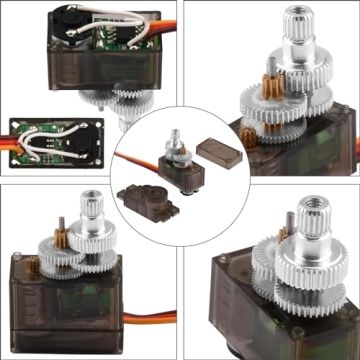 diymore 4pcs DM90S Metal Gear Micro Servo for RC Models