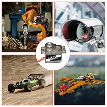 diymore 4pcs DM90S Metal Gear Micro Servo for RC Models