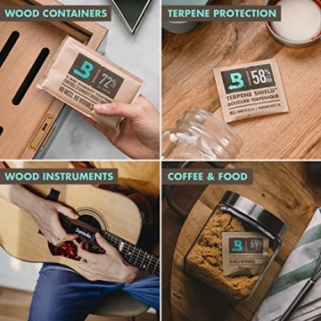 Boveda 69% Humidity Control Packs for Optimal Freshness