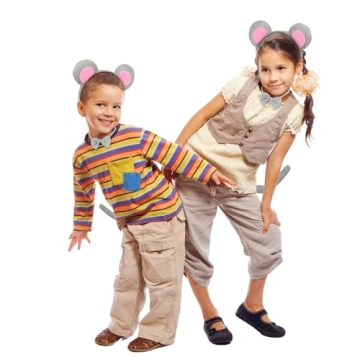 Berjena Mouse Ears Set for Halloween or Parties