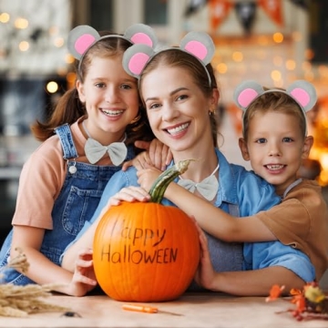 Berjena Mouse Ears Set for Halloween or Parties