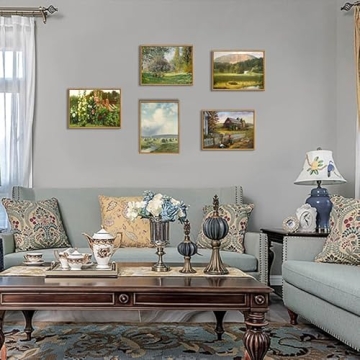 Ploceiny Vintage Wall Art for Living Room and Office