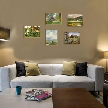 Ploceiny Vintage Wall Art for Living Room and Office