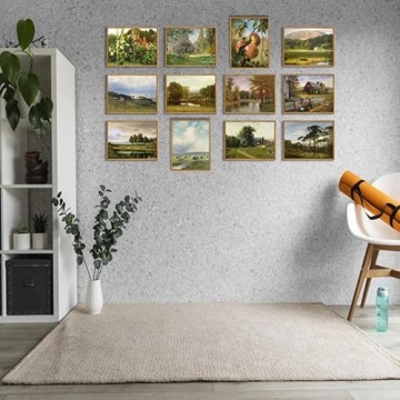 Ploceiny Vintage Wall Art for Living Room and Office
