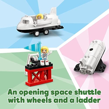 LEGO DUPLO Town Space Shuttle Toy for Toddlers 2-4 Years