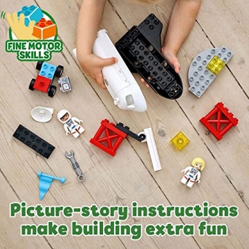 LEGO DUPLO Town Space Shuttle Toy for Toddlers 2-4 Years