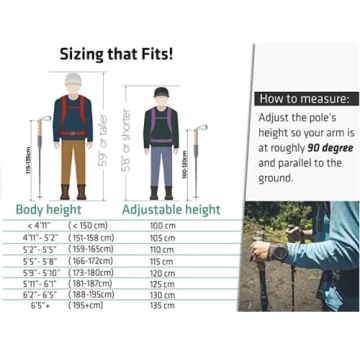 Lightweight Trek-Z Trekking Poles for Adventurers