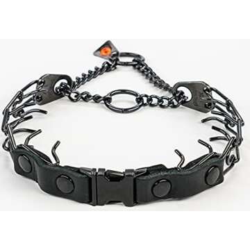 Herm Sprenger Quick Release Dog Training Collar - Easy to Use, Safe and Humane