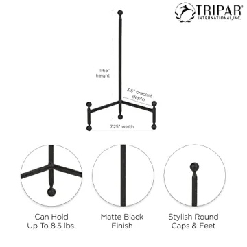 TRIPAR Modern Tripod Easel Display for Elegant Showcasing