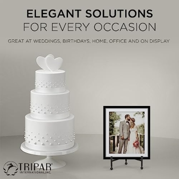 TRIPAR Modern Tripod Easel Display for Elegant Showcasing