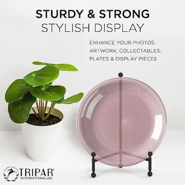 TRIPAR Modern Tripod Easel Display for Elegant Showcasing