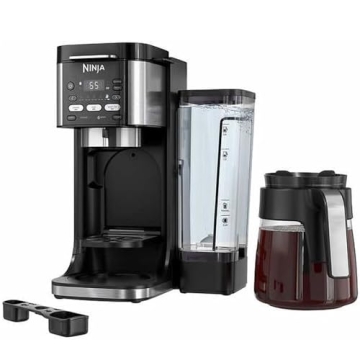 Ninja CFP105 DualBrew Hot & Iced Coffee Maker - Renewed Black