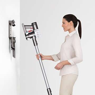 Dyson V6 Cord-Free Stick Vacuum Cleaner, White