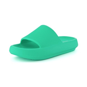 CUSHIONAIRE Feather Slides – Ultimate Comfort for Women