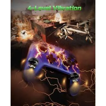 VOYEE Switch Controller with RGB Lights & Turbo Function