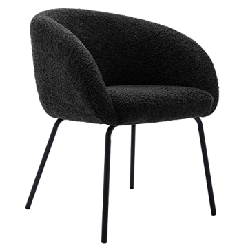 Zesthouse Sherpa Dining Chair - Cozy and Stylish Accent Armchair