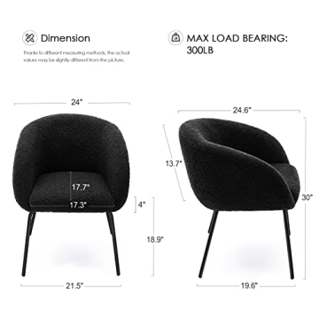Sherpa Dining Chair - Stylish and Cozy for Every Space