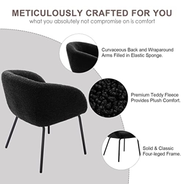 Sherpa Dining Chair - Stylish and Cozy for Every Space