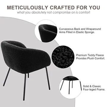 Sherpa Dining Chair - Stylish and Cozy for Every Space