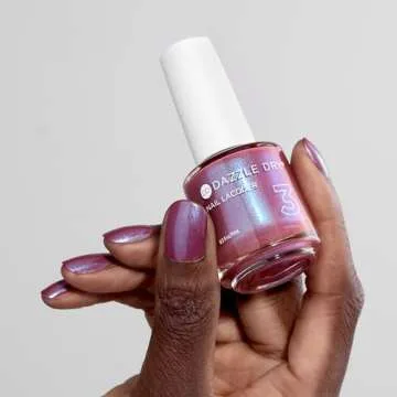 Dazzle Dry Nail Lacquer - School Spirit in Mauve Shimmer