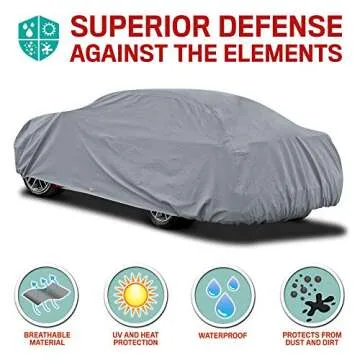 Durable Lightweight Car Cover for All Weather Conditions