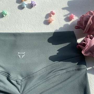 TomTiger Women's High Waisted Butt Lifting Yoga Leggings