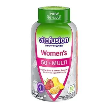 VITAFUSION Women's 50+ Multivitamin – Daily Support Supplement, 60 Count