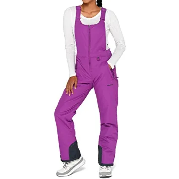 Arctix Kids Insulated Snow Bib Overalls - Amethyst, X-Small Husky