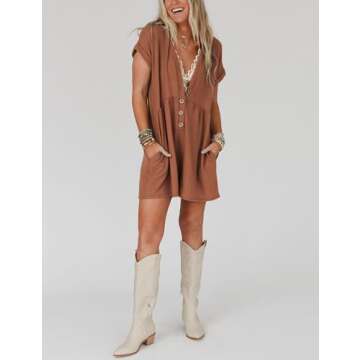 Yidarer Women's Summer Rompers - Stylish Casual V Neck