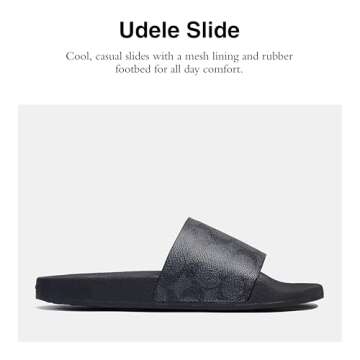 Coach Women's Udele Slide Sandals – Comfort Meets Style