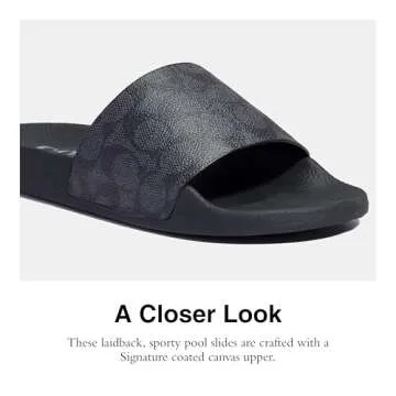 Shop Coach Udele Slide Sandals for Woman's Summer Comfort