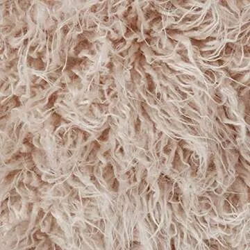Luxurious Faux Fur Throw Pillow by SARO Lifestyle
