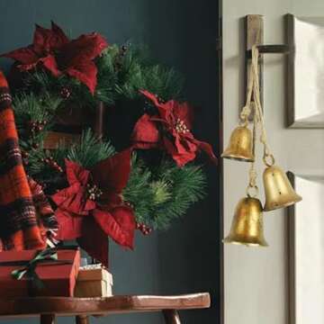 Handmade Rustic Christmas Bells - Perfect for Decor & Gifts