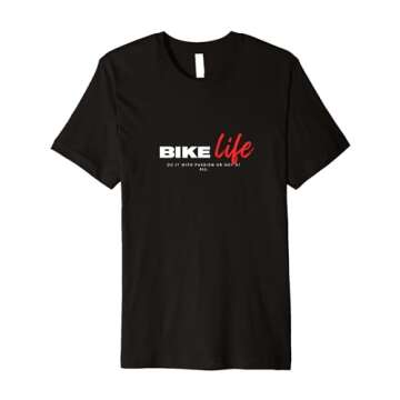 BikeLife Red Motorsports Bmx Stunt Rider Premium T-Shirt