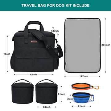 Modoker Dog Travel Bag for Adventurous Pet Owners