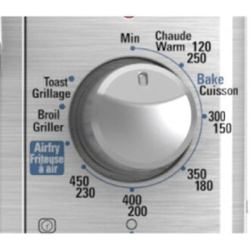 BLACK+DECKER Air Fry Toaster Oven for Healthy Cooking