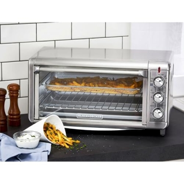 BLACK+DECKER Air Fry Toaster Oven for Healthy Cooking