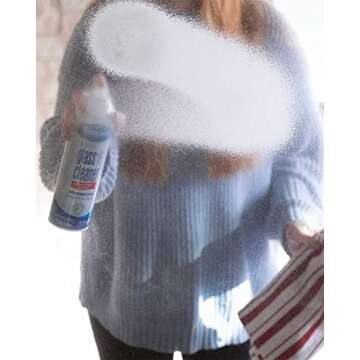 Sprayway Foaming Glass Cleaner for Home and Auto Use