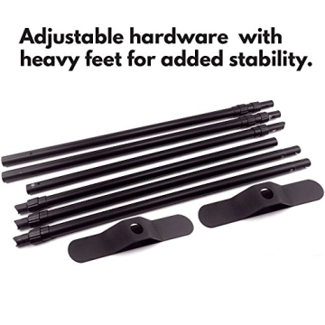 Professional 10'x8' Adjustable Backdrop Stand for Events