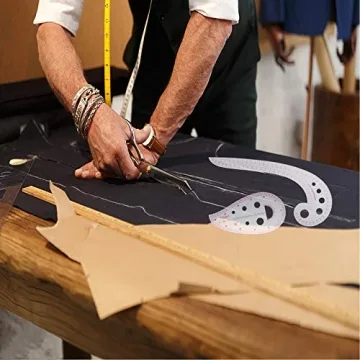 Sewing Rulers Set - 9 Plastic Curve Measuring Tools