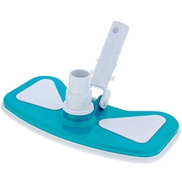 Efficient U.S. Pool Supply 11" Weighted Butterfly Pool Vacuum Head with EZ Clip Handle and Perfect V...