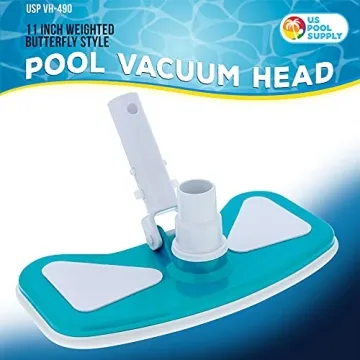 U.S. Pool Supply 11" Weighted Pool Vacuum Head for Vinyl Pools
