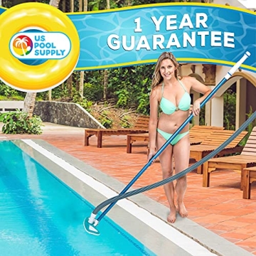 U.S. Pool Supply 11" Weighted Pool Vacuum Head for Vinyl Pools