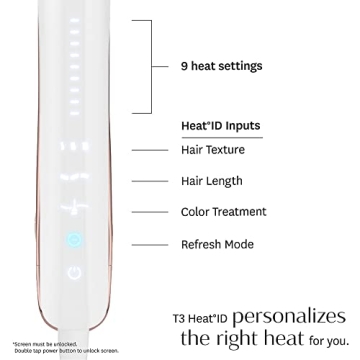 T3 Micro T3 Smooth ID Flat Iron - Perfectly Straight Hair
