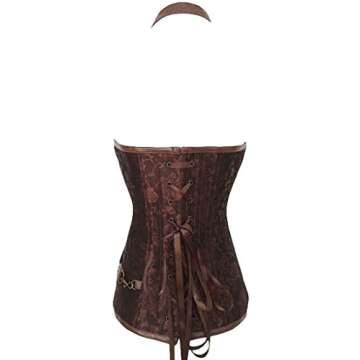 Alivila.Y Steel Boned Goth Lace Corset – Stunning Fit