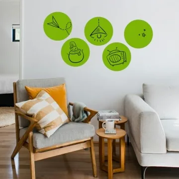 Colorful Dry Erase Dots for Classroom Learning Fun