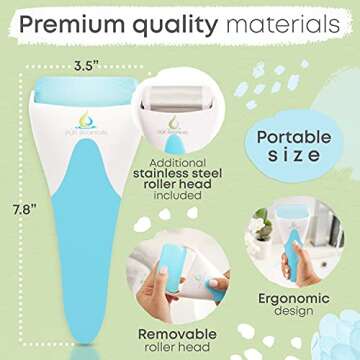 PUR Botanicals Aqua Ice Roller for Face (2 Pack)