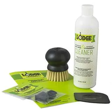 Lodge Cast Iron & Stoneware Care Kit - Eco-Friendly Essentials