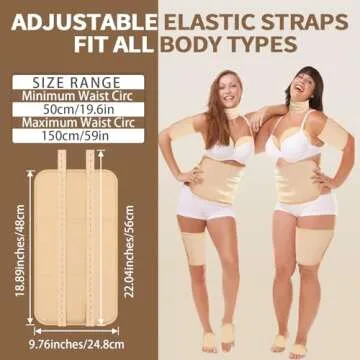 Uminyoo 8pcs Castor Oil Pack Wrap for Pain Relief