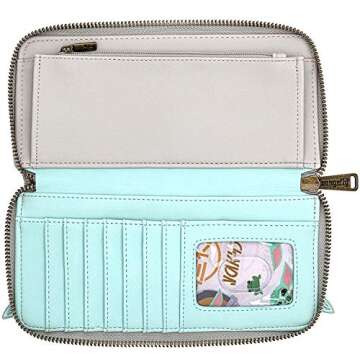 Loungefly Star Wars Baby Yoda The Mandalorian Wallet (one size)